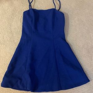 Do and be blue dress